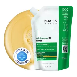 Vichy Dercos kõõmavastane šampoon kuivale peanahale, 500 ml