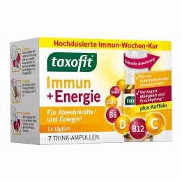 TAXOFIT Immun&Energiajoogi ampullid, 7X10 ml