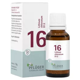 BIOCHEMIE Pflüger 16 Liitiumkloraat D 12 Glob., 15 g