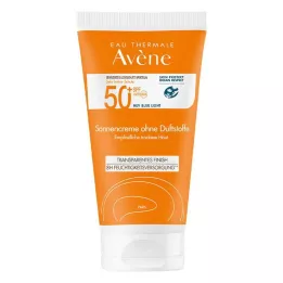 AVENE Päikesekaitsekreem SPF 50+ ilma lõhnaaineteta, 50 ml