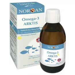 NORSAN Omega-3 Arctic D3-vitamiiniga vedelik, 200 ml