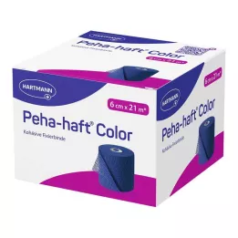 PEHA-HAFT Värvikinnituslint lateksivaba 6 cm x 21 m sinine, 1 tk