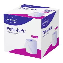 PEHA-HAFT Fiksatsiooniside lateksivaba 8 cmx21 m, 1 tk