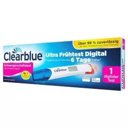 CLEARBLUE Rasedustest Ultra varajase testi digitaalne, 1 tk
