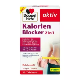 DOPPELHERZ Kalorite blokeerija 2in1 tabletid, 30 tk