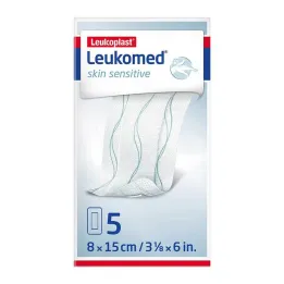 Leukomed® skin sensitiivne 8x15 cm, 5 tk