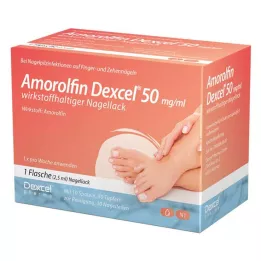 Amorolfine Dexcel 50 mg/ml toimeainega küünelakk (2,5 ml)