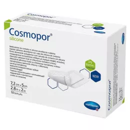 COSMOPOR silikoonhaavaside 5x7,2 cm, 10 tk