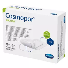 COSMOPOR silikoonhaavaside 8x10 cm, 10 tk
