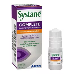 SYSTANE COMPLETE Niisutusaine silmalaugudele ilma säilitusaineta, 10 ml
