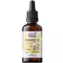 VITAMIN D3+K2 MK-7 all trans Family suukaudset tilka, 20 ml