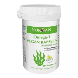 NORSAN Omega-3 vegan kapslid, 80 tk