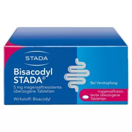 BISACODYL STADA 5 mg gastroresistentsed kaetud tabletid, 100 tk