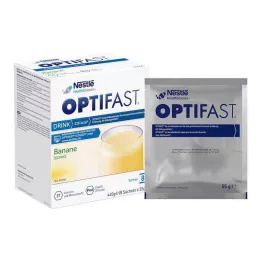 OPTIFAST Joogibanaanipulber, 8X55 g