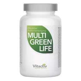 MULTI GREEN Life Vitamins &amp; Minerals kapslid, 90 St