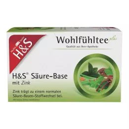H&amp;S Happe-alus koos tsingifiltrikottidega, 20X2,0 g