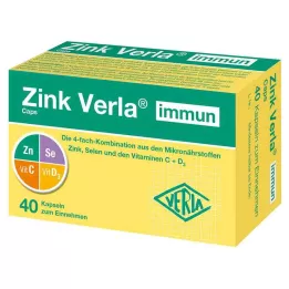ZINK VERLA immuunkorgid, 40 tk
