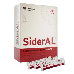 Sideral Iron Forte 30 mg tsitrusviljade materjali graanulid, 30 tk