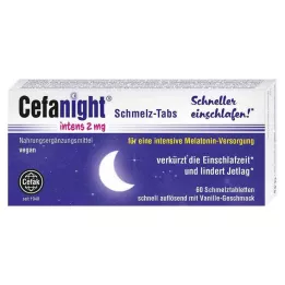 CEFANIGHT intens 2 mg sulavad tabletid, 60 tk