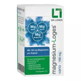 MAGNESIUM-LOGES vario 100 mg kapslid, 120 tk