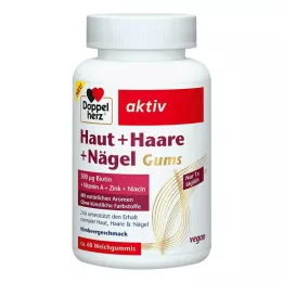 DOPPELHERZ Nahk+juuksed+küüned kummid, 60 tk