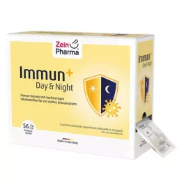 IMMUN+ DAY &amp; Öökapslite kotikesed 28 päevaks, 56x4 tk