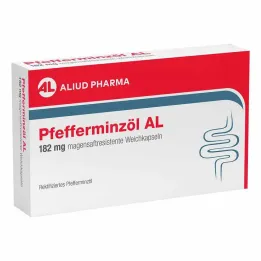 Piparmündiõli AL 182 mg enterokattega pehmekapslid ärritunud soole sündroomi raviks, 30 tk