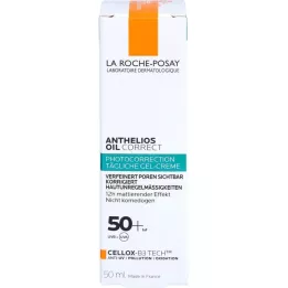 ROCHE-POSAY Anthelios Oil Correct geel LSF 50+, 50 ml