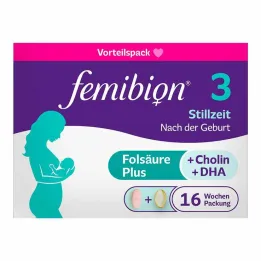 Femibion 3 imetamiskombinatsiooni pakk, 2x112 tk