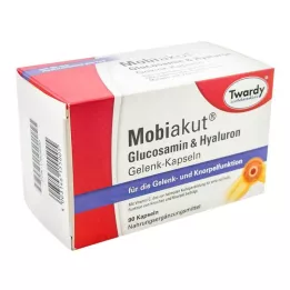 MOBIAKUT Glükoosamiin &amp; Hüaluroni liigesekapslid, 90 tk