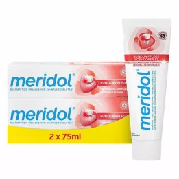 MERIDOL Universaalne hooldav hambapasta topeltpakk, 2X75 ml