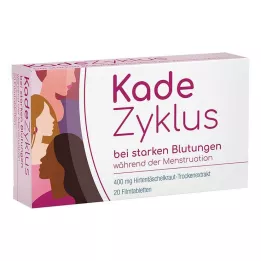 KADEZYKLUS tugeva verejooksu korral menstruatsiooni ajal 400mg FTA, 20 tk