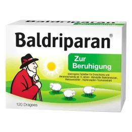 Sedatsiooniga kaetud tabletid Baldriparan, 120 tk