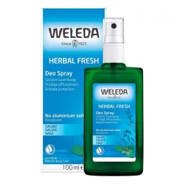 Weleda Herbal Fresh Deodorant Spray Salvei, 100 ml