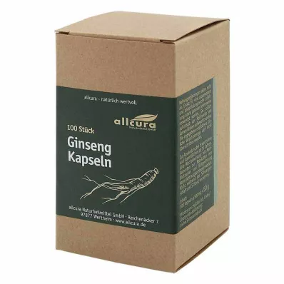 GINSENG 500 kapslit, 100 tk
