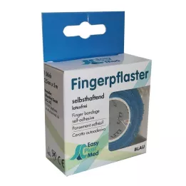 UM EASYPLAST Isekleepuv sõrmeplaaster 2,5 cm x 5 m sinine, 1 tk