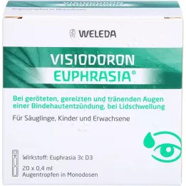 VISIODORON Euphrasia silmatilgad, 20x0,4 ml