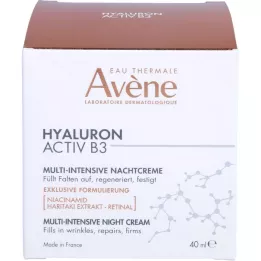 AVENE Hyaluron Activ B3 multiintensiivne öökreem, 40 ml
