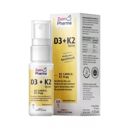 VITAMIN D3+K2 1000 RÜ pihusti, 25 ml