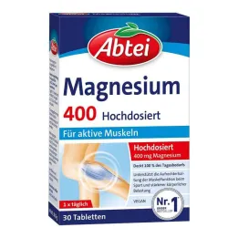 Abbey Magnesium 400 suures annuses tabletid, 30 tk
