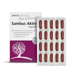 BEST EDITION Sambuc Aktiv kõvakapslid, 60 tk
