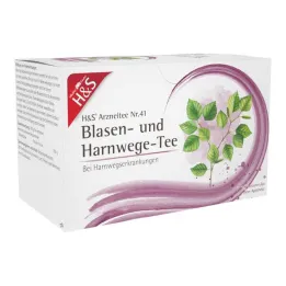 H&amp;S® põie ja kuseteede teefiltri kotid, 20X2 g