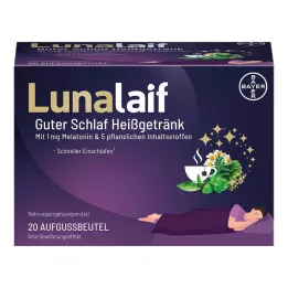 Kuuma joogi kotid Lunalaif Good Sleep, 20 tk