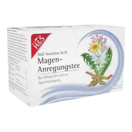 H&amp;S® kõhtu stimuleeriv teefiltrikott, 20X2,0 g