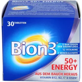 Bion3 50+ energia tabletid, 30 tk