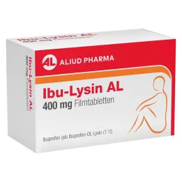 Ibu-Lysine AL 400 mg õhukese polümeerikattega tabletid, 50 tk