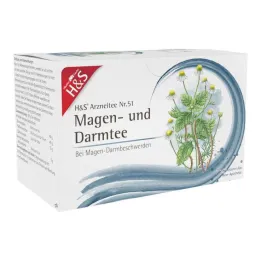 H&amp;S® mao ja soolte teefiltri kotid, 20X2,0 g