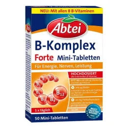 Abbey Vitamin B Complex forte tabletid, 50 tk