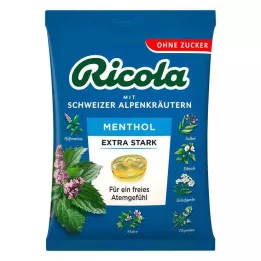 RICOLA o.Z. kott Mentooli eriti kanged kommid, 75 g