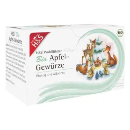 H&amp;S Talvetee orgaaniline õunavürtsfiltrikott (20x2,0 g)